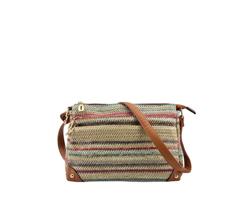 Bolso Bandolera Rafia